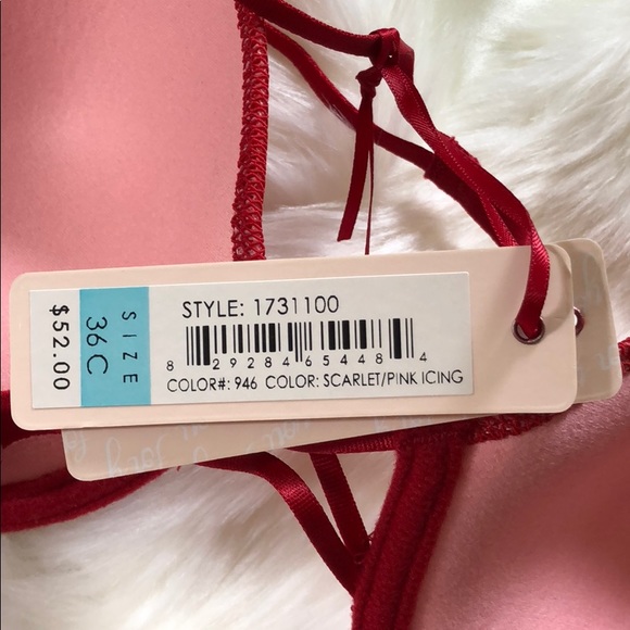 New SKARLETT BLUE BURGUNDY Push Up (G20) - Picture 4 of 4